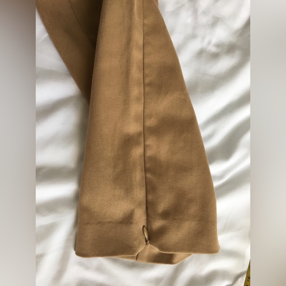 90’s Esprit brown super soft, suede feel, riding style pants with zippers. - Picture 6 of 14